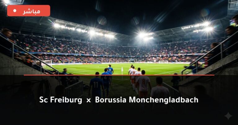مشاهدة مباراة فرايبورغ وبوروسيا مونشنغلادباخ بث مباشر 12-9-2026 الدوري الألماني