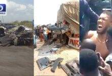 anthony joshua car crash video